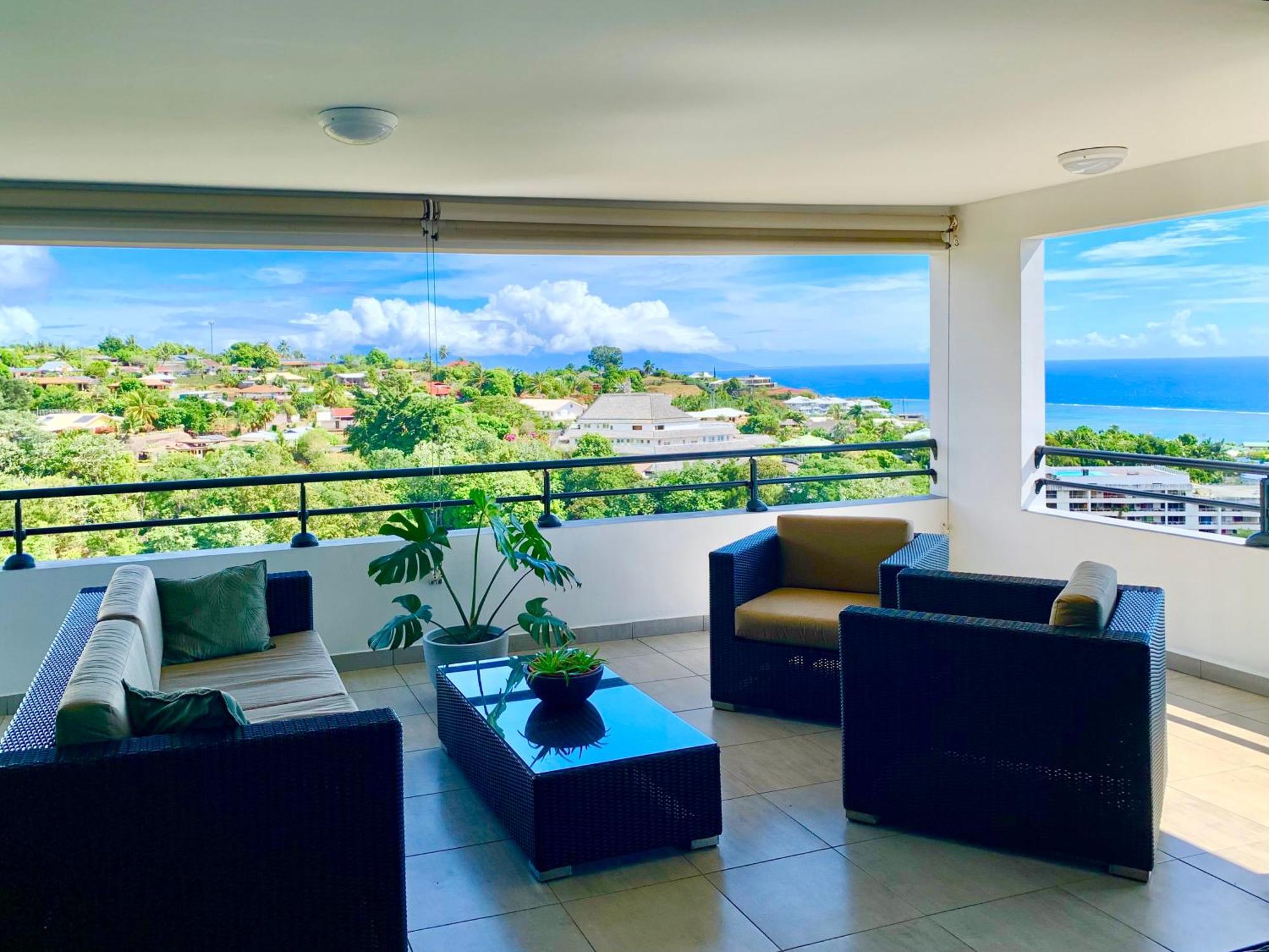 Kaili Ocean View Luxury 2Br Ac Throughout Fiber Wifi & Pool Apartment Papeete  Exterior photo