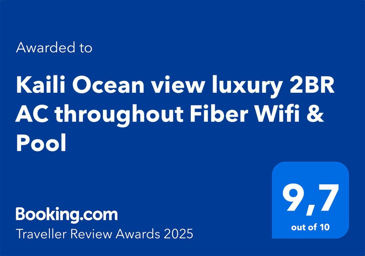 Kaili Ocean View Luxury 2Br Ac Throughout Fiber Wifi & Pool Apartment Papeete  Exterior photo